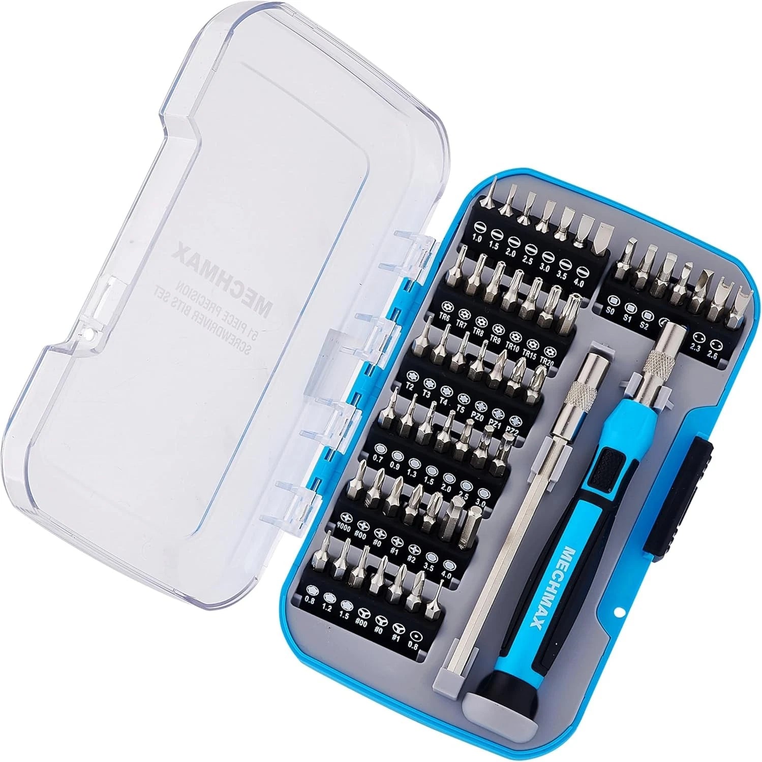 51 Piece Magnetic Precision Screwdriver Set, Electronics Repair Tool Kit