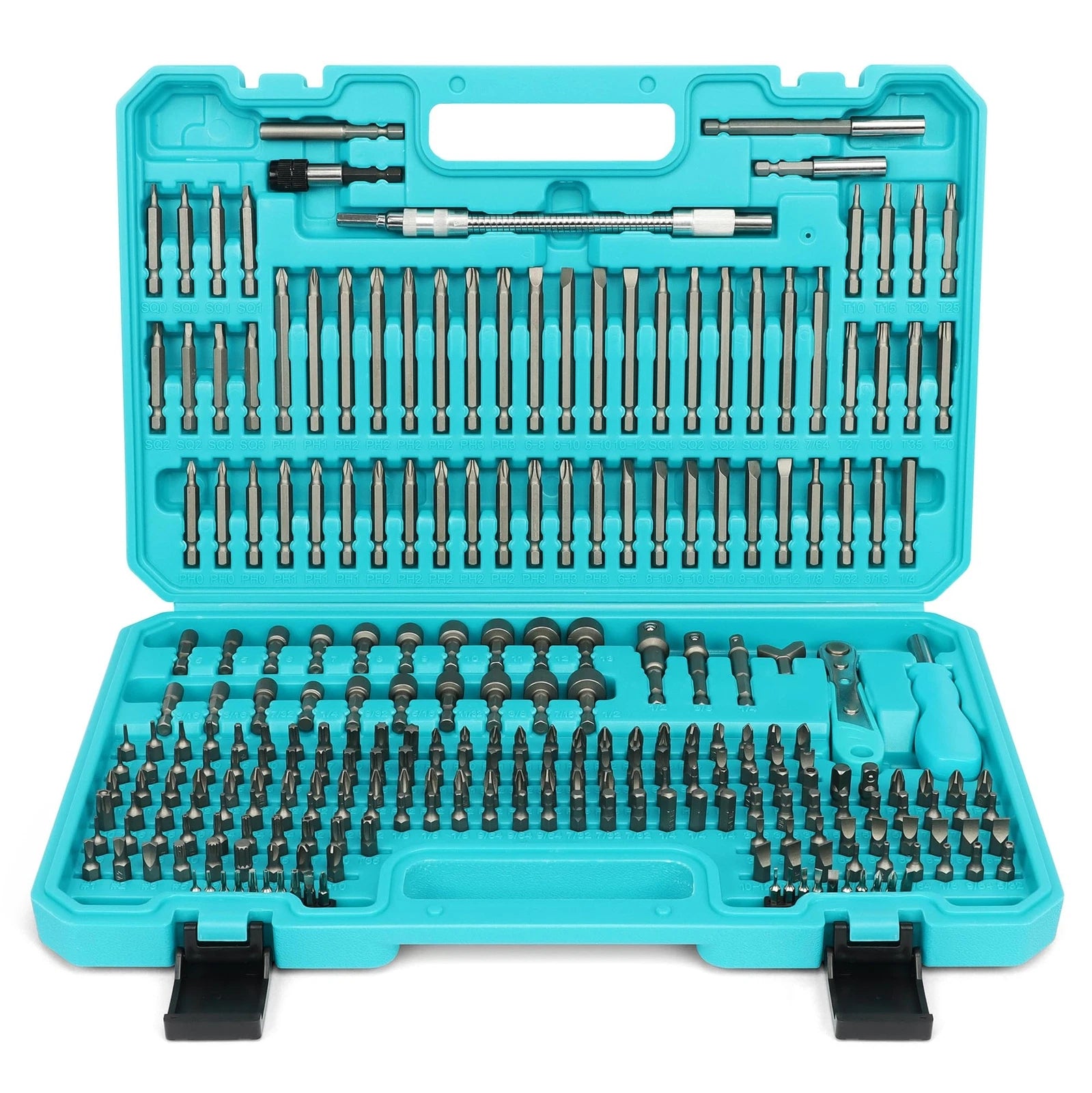 258-Piece Ultimate Screwdriver Bit Set, Chrome Vanadium Steel Driver Bit Set,...