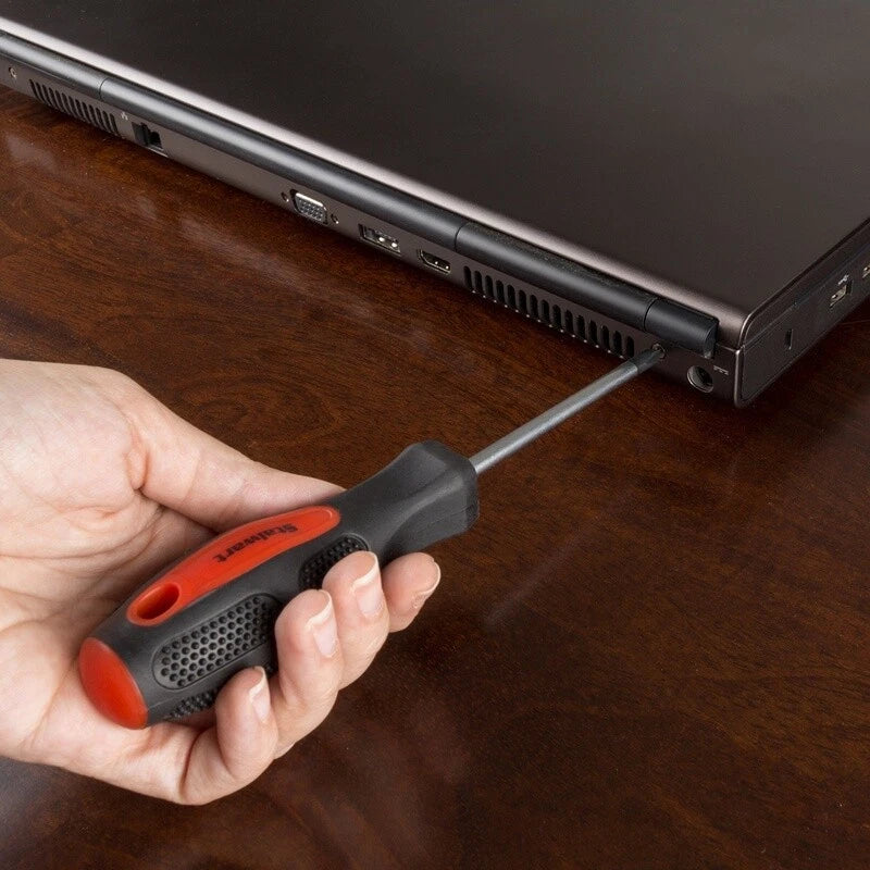 18 Piece Screwdriver Set Magnetic Tips Wall Mount Storage Precision Tool Kit New