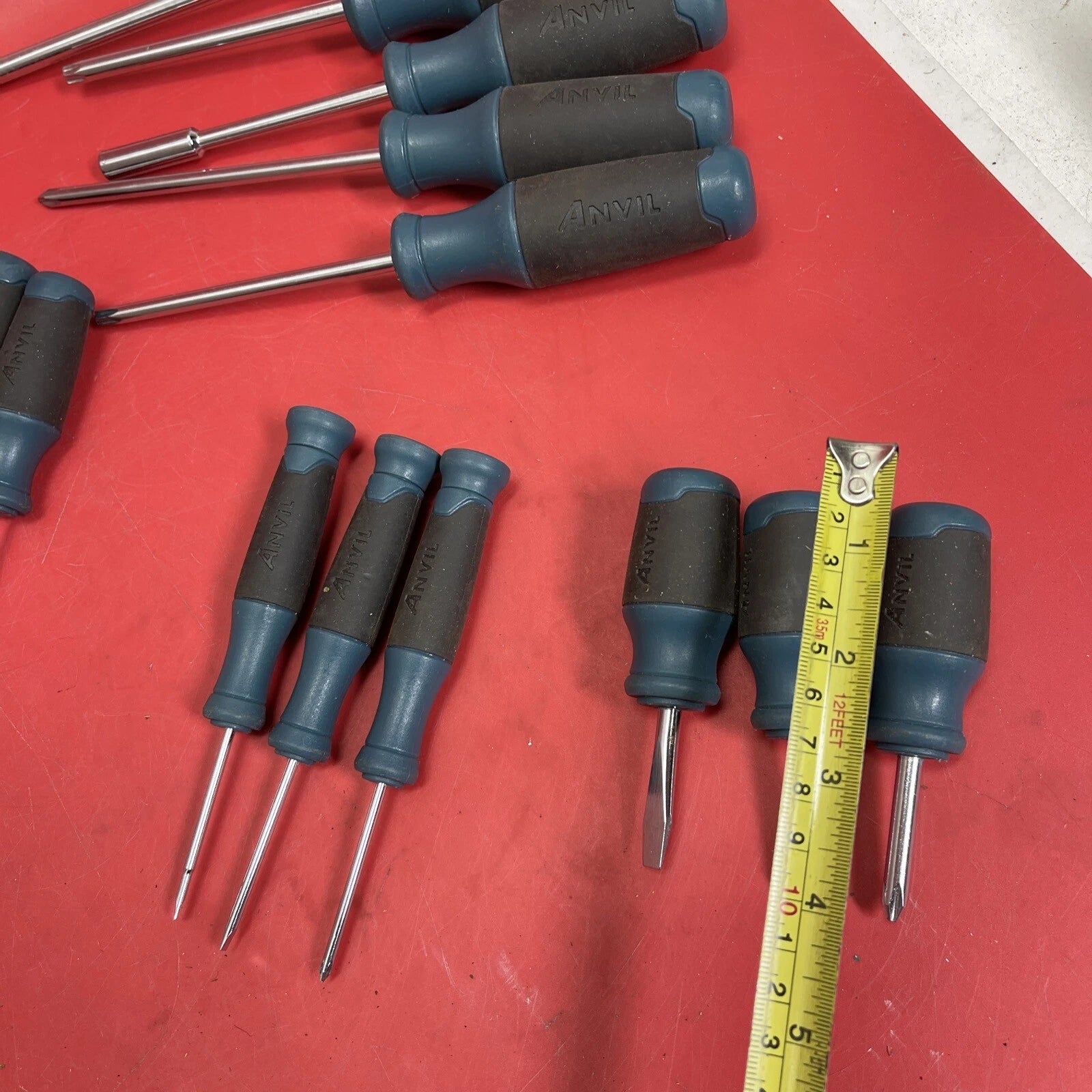 18-piece screwdriver set Anvil