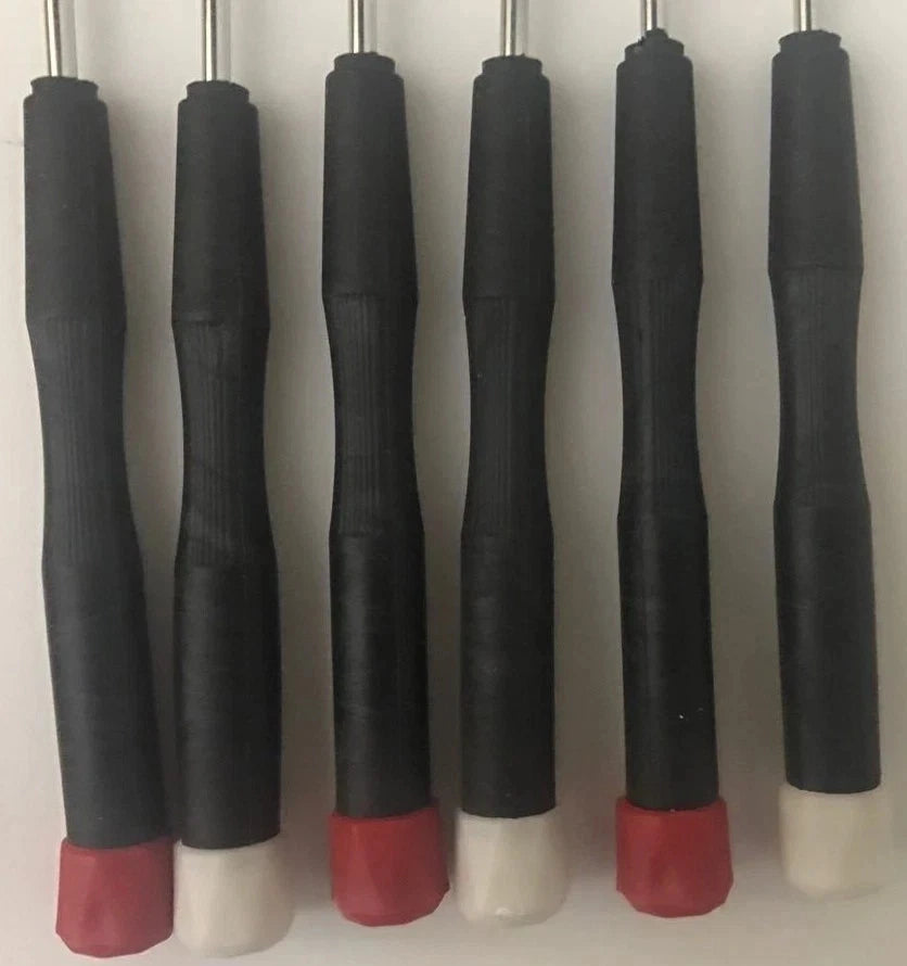 6pc Precision Screwdriver Set-Different Sizes/Heads-Long Reach Screwdrivers