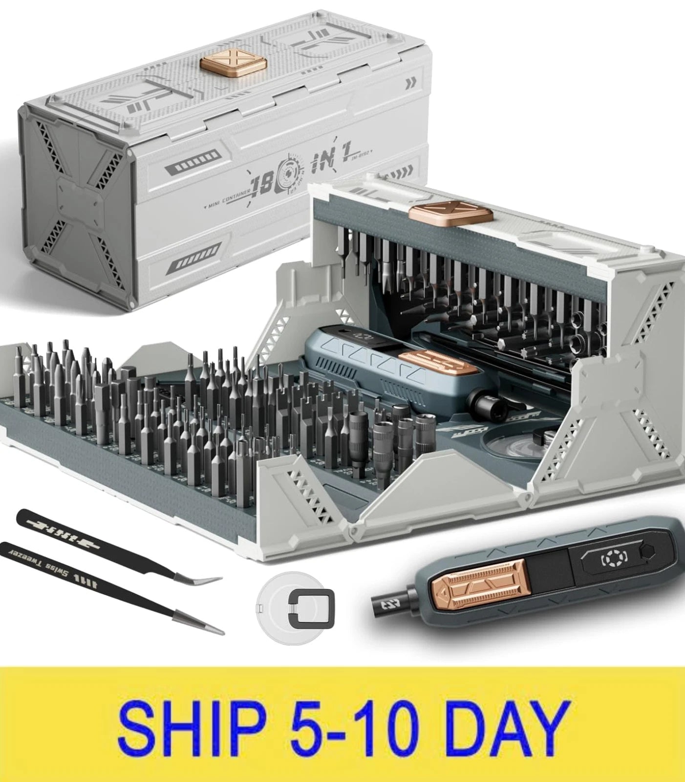 180 in 1 Manual Precision Screwdriver Set, Professional Computer Screwdriver Kit