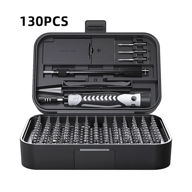 130 Pcs Set or 150 Pcs Set Screwdriver Set Household Precision Screwdriver Bit H