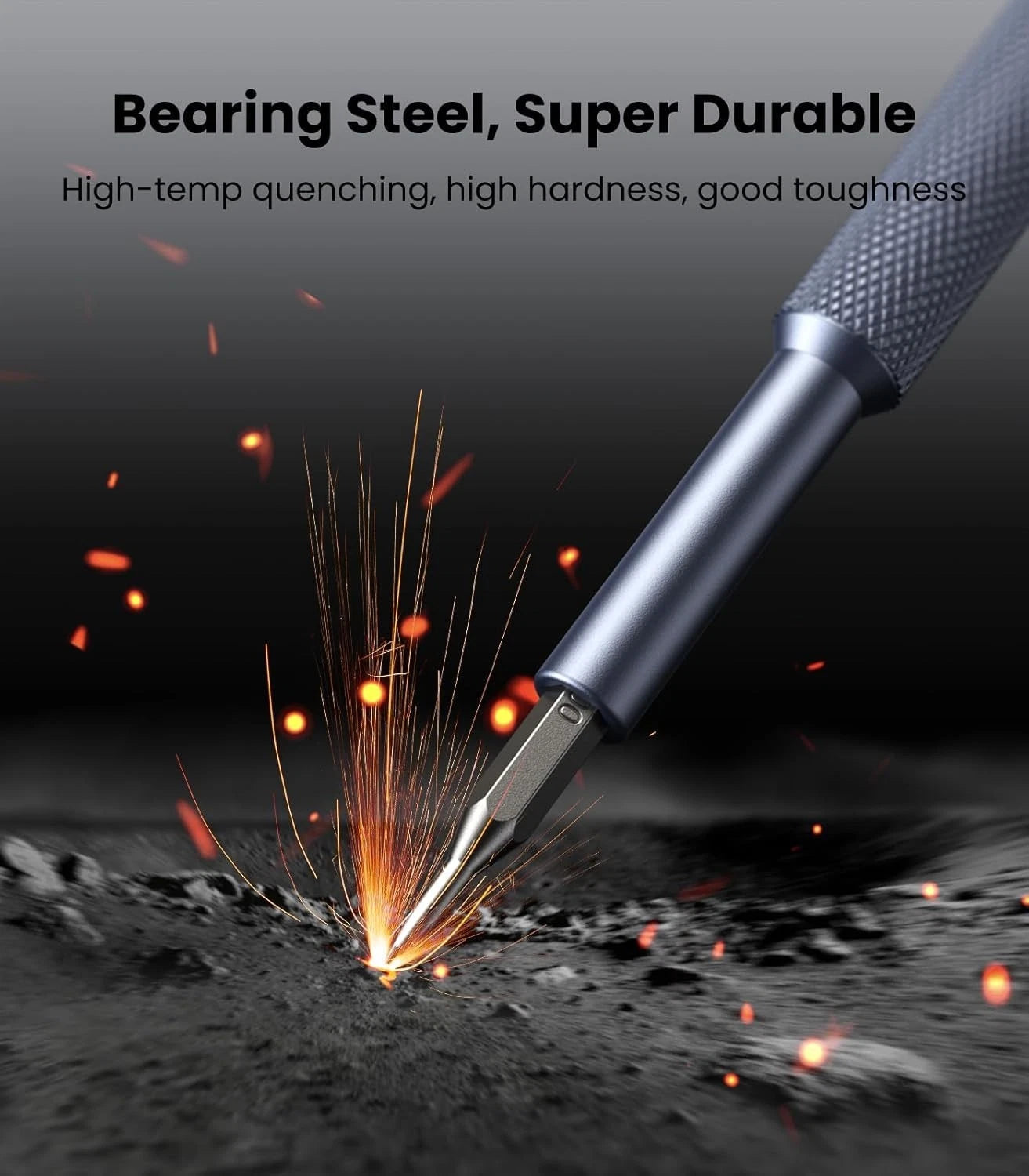 50-in-1 Magnetic Precision Screwdriver Set - Ergonomic Tool Kit for Electronics