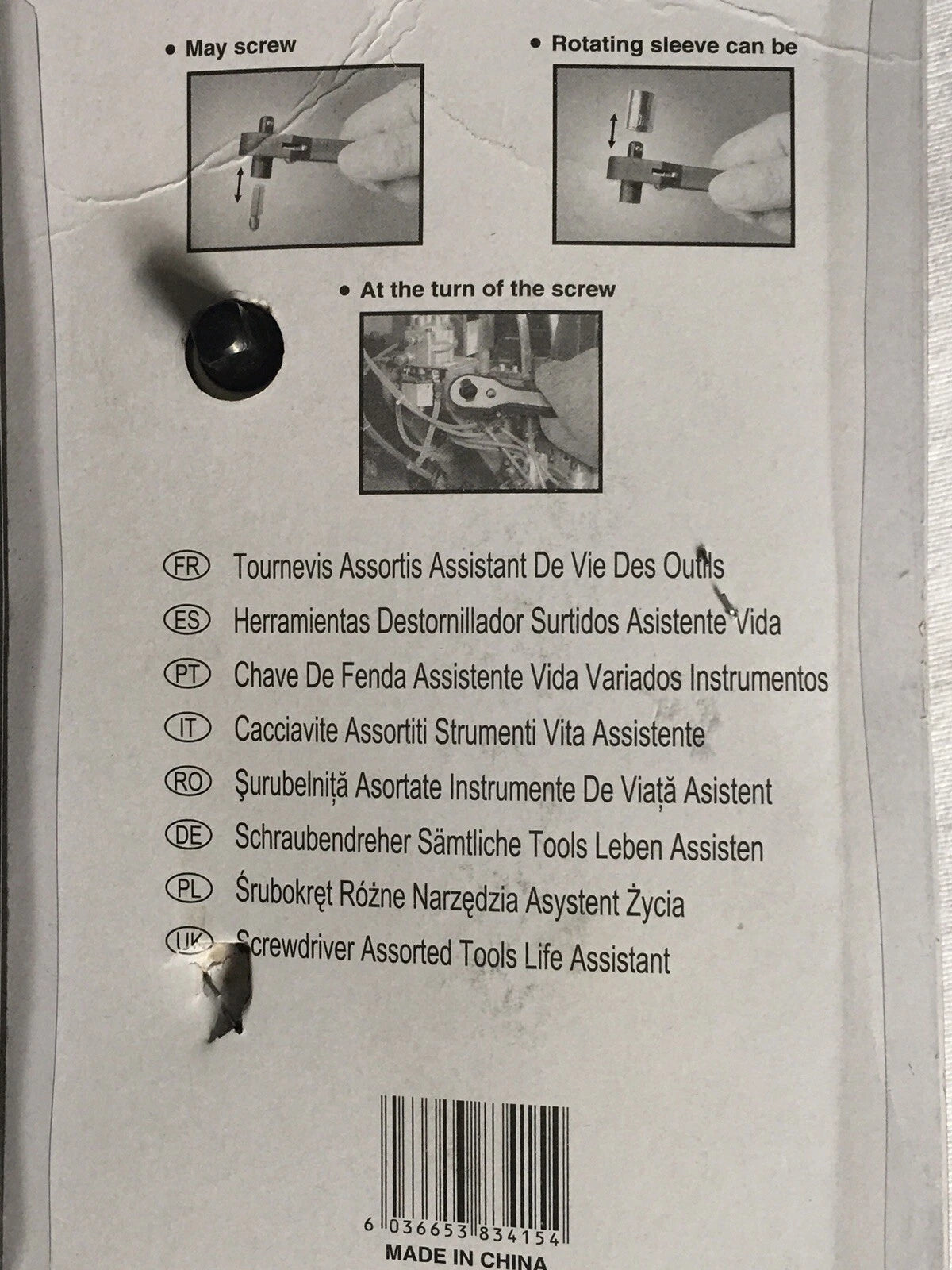 17 pcs Screwdriver Assorted Tools Set Life Assistant  Multipurpose Use