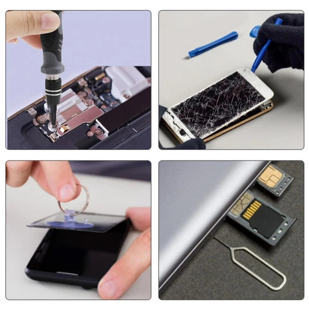 25 In 1 Screwdriver Set Precision Removable Screwdriver Bits Magnetic Hand Tools