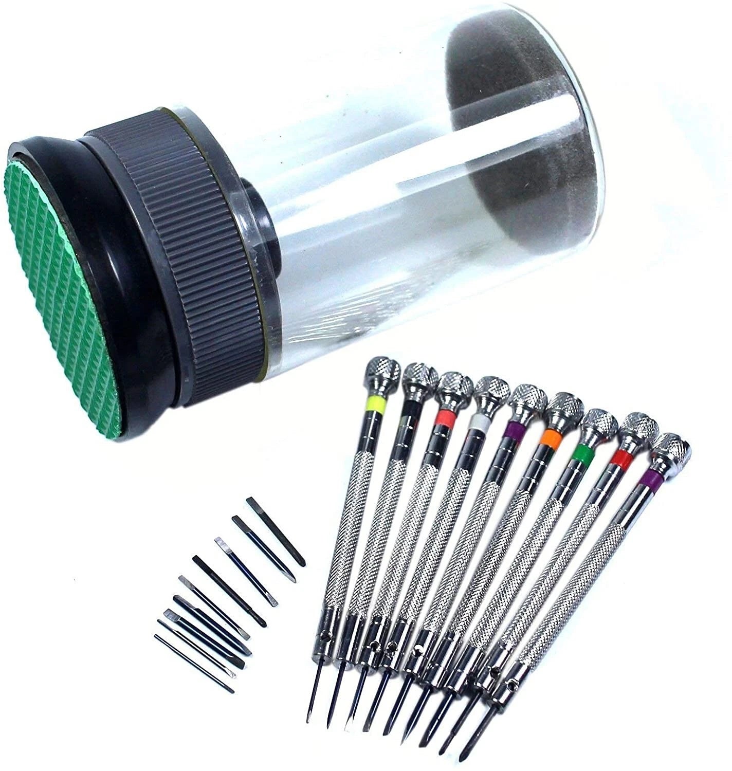 19 Screwdriver Set Eyeglasses Watch Jewelry Watchmaker Repair Precision Tool Kit