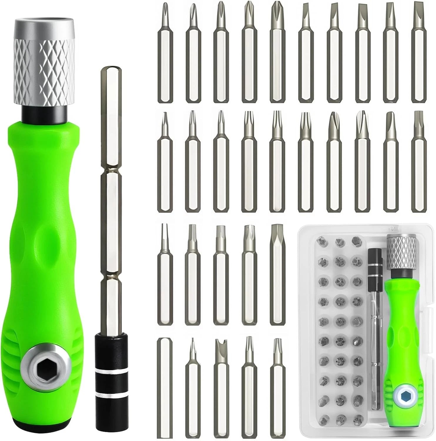 32 in 1 Small Precision Screwdriver Set, Zoikuloi Tiny Magnetic Screwdriver Sets
