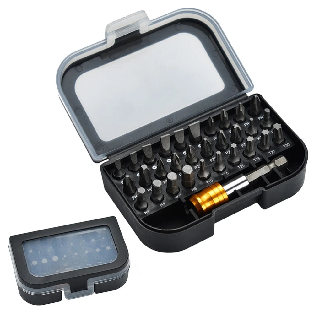 31 Pcs Screwdriver Set Repair Tool Screws Power Bit Precision Tools