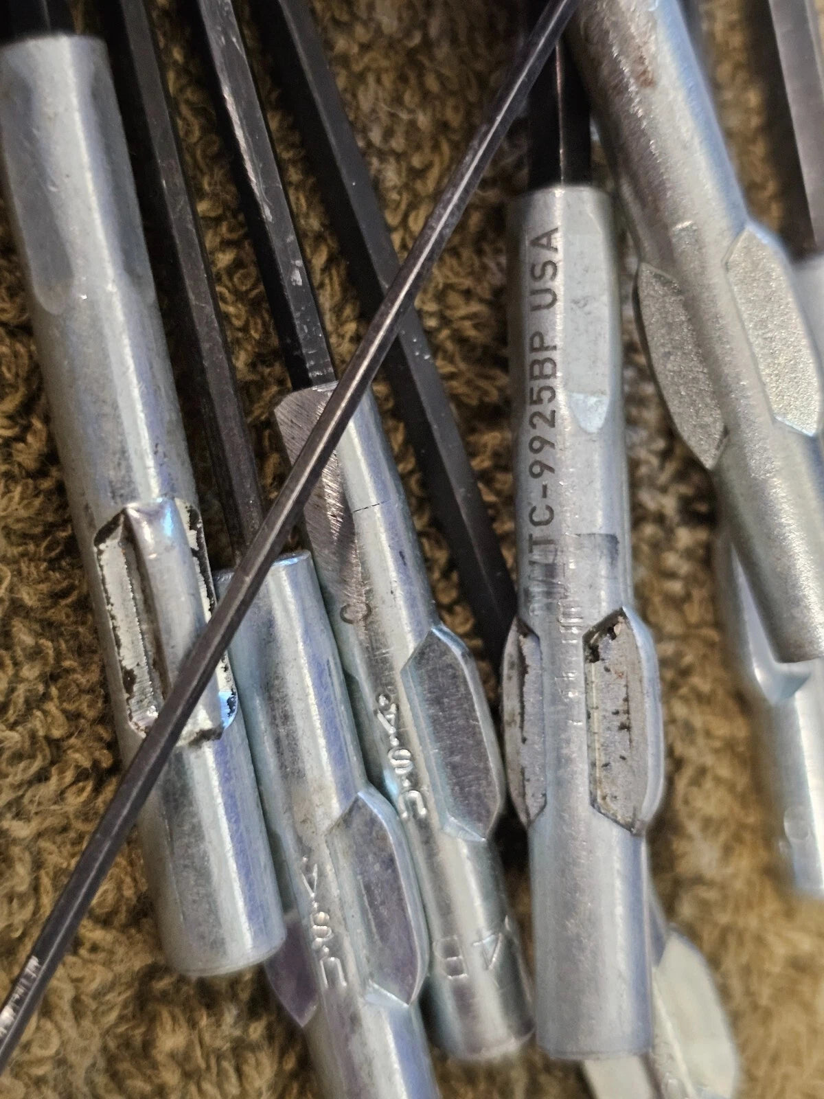 10 Piece Xcelite Hex Allen Nut Driver Set Screwdriver 99 Series Bit 26 25 964 24