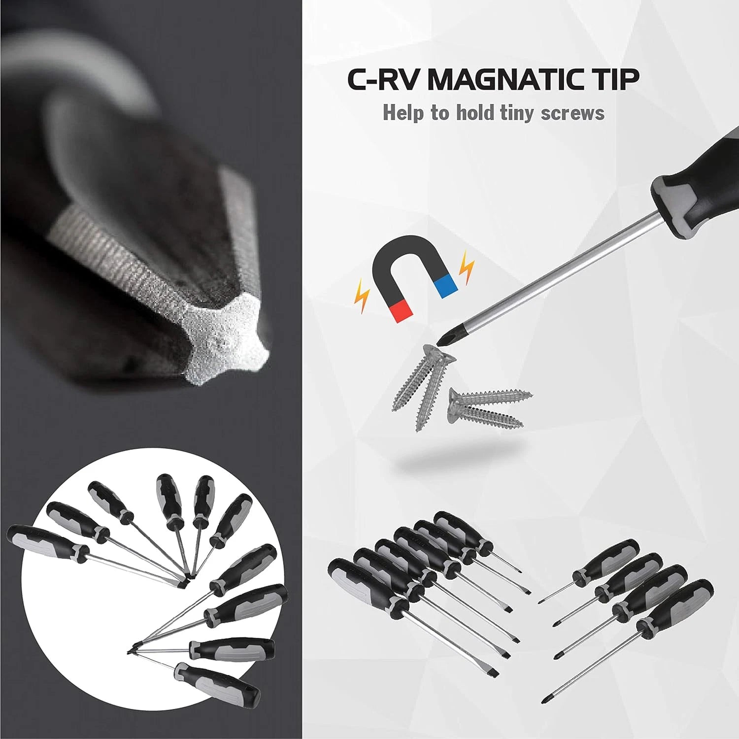 10-Piece Screwdriver Set, 88-733