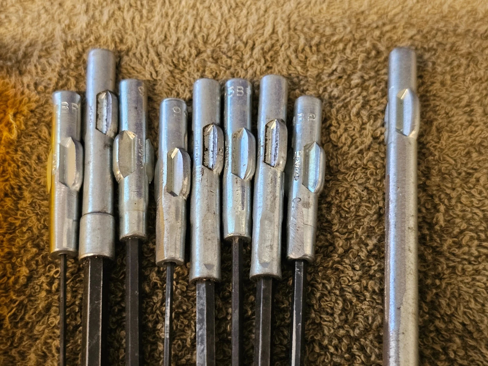 10 Piece Xcelite Hex Allen Nut Driver Set Screwdriver 99 Series Bit 26 25 964 24