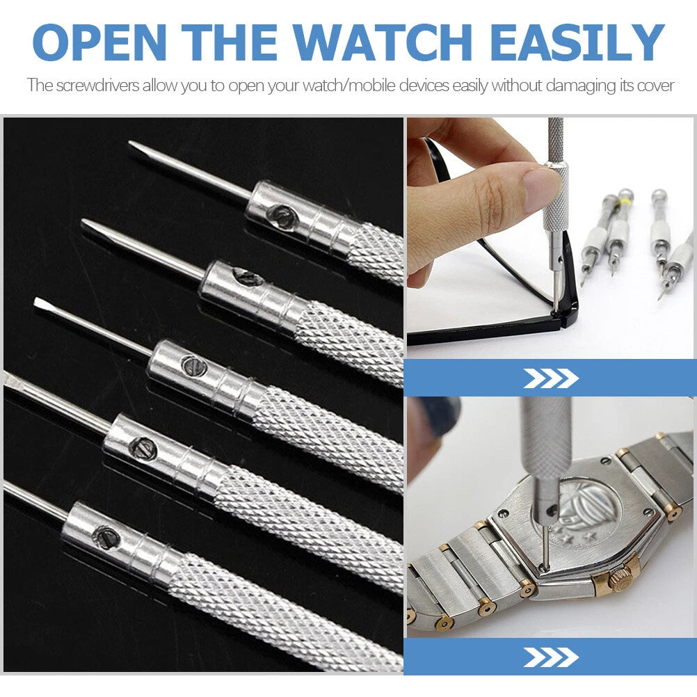 5 Pcs Screwdriver Precise Screwdrivers Eyeglass Repair Screwdrivers Tools Set