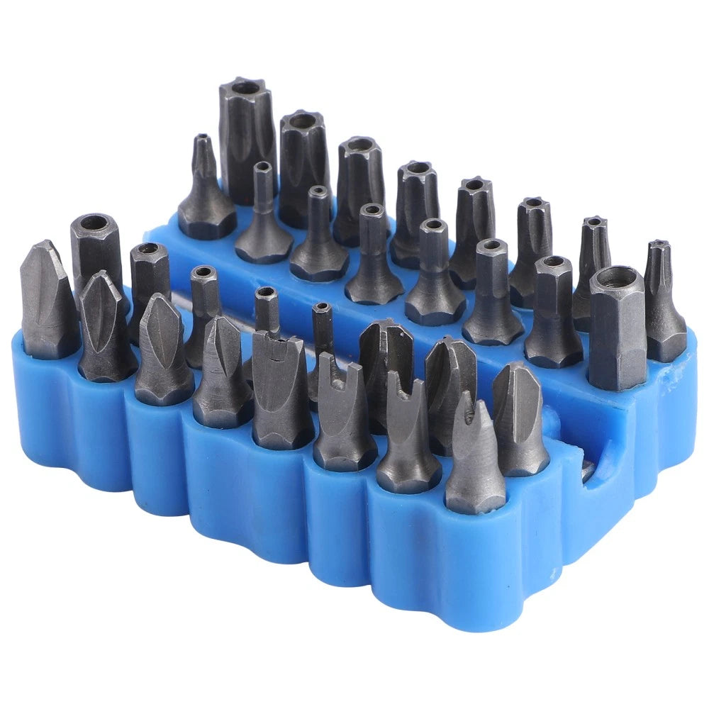 33 Pcs Hexagon Bit Screw Driver Set Hexagonal Drill Magnetic Extension Bits