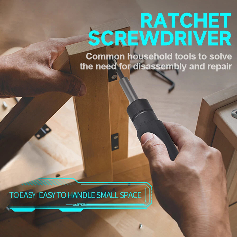 28-in-1 Multifunctional 50Nm Torque Ratchet Screwdriver Set E0