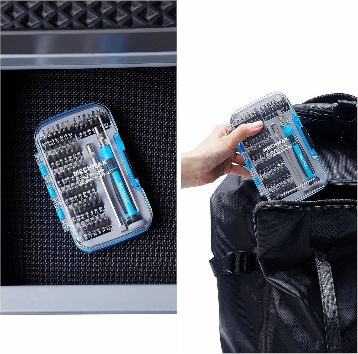 51 Piece Magnetic Precision Screwdriver Set, Electronics Repair Tool Kit