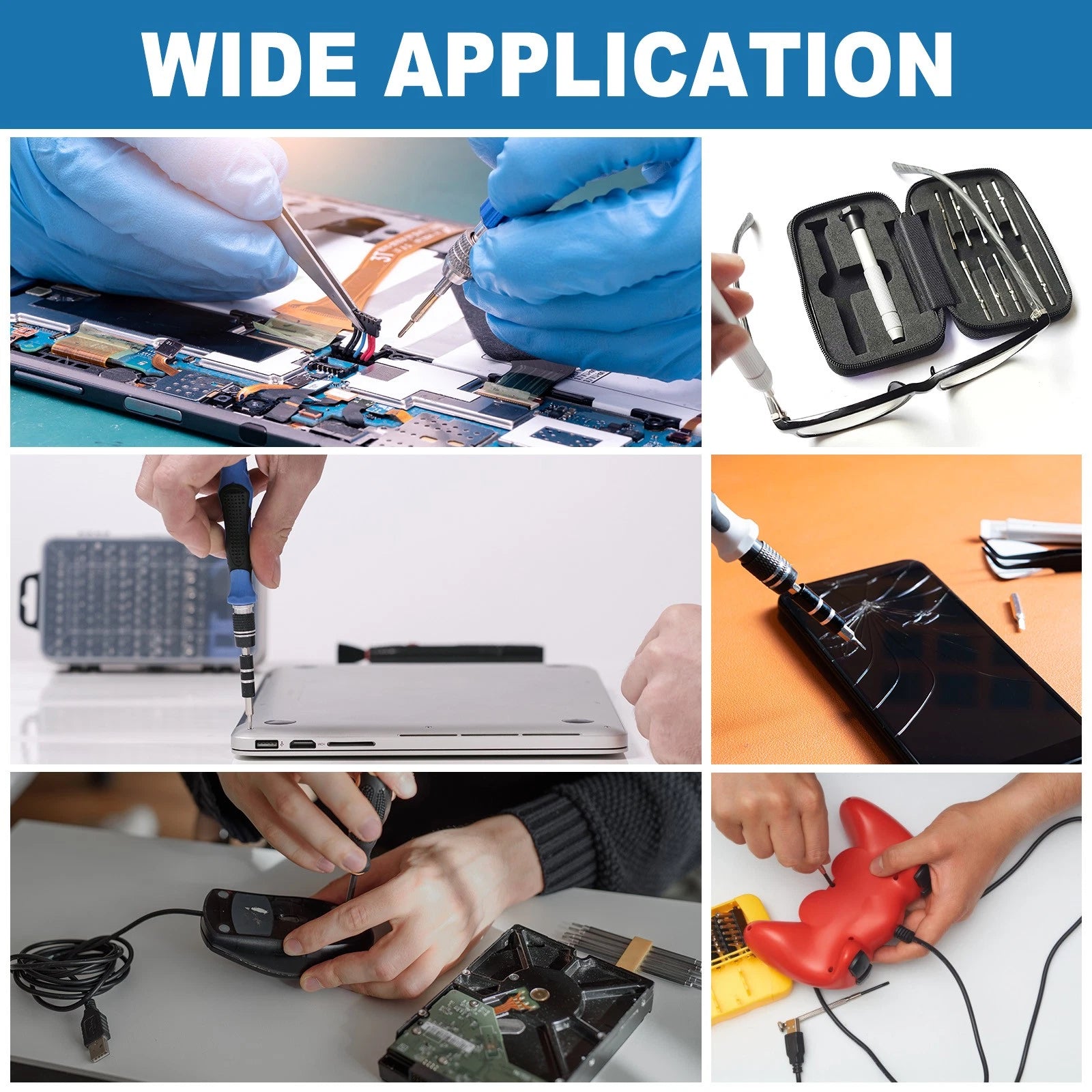 116 in 1 Magnetic Precision Screwdriver Set Electronics Repair Tools Kit, Green