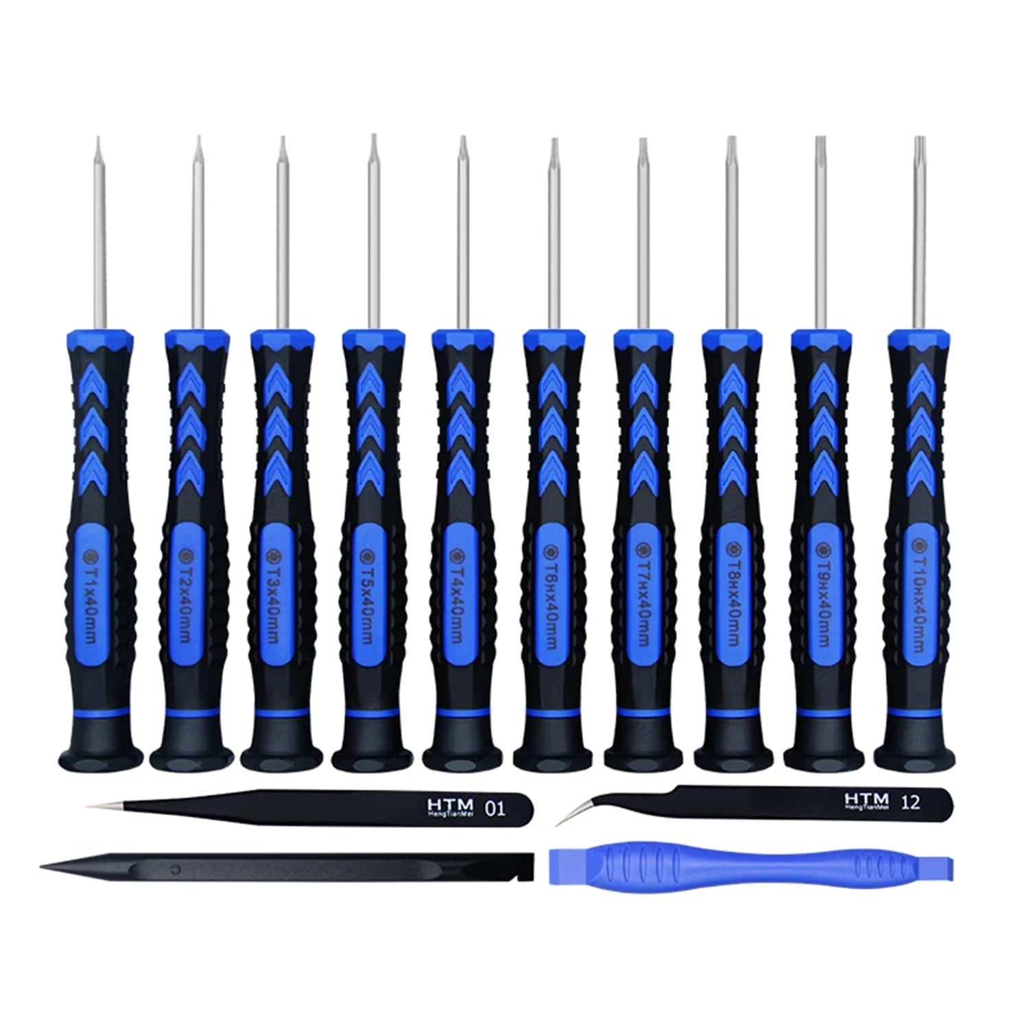 14 in 1 Torx Screwdriver Set with T1 T2 T3 T4 T5 T6 T7 T8 T9 T10 Security Tor...