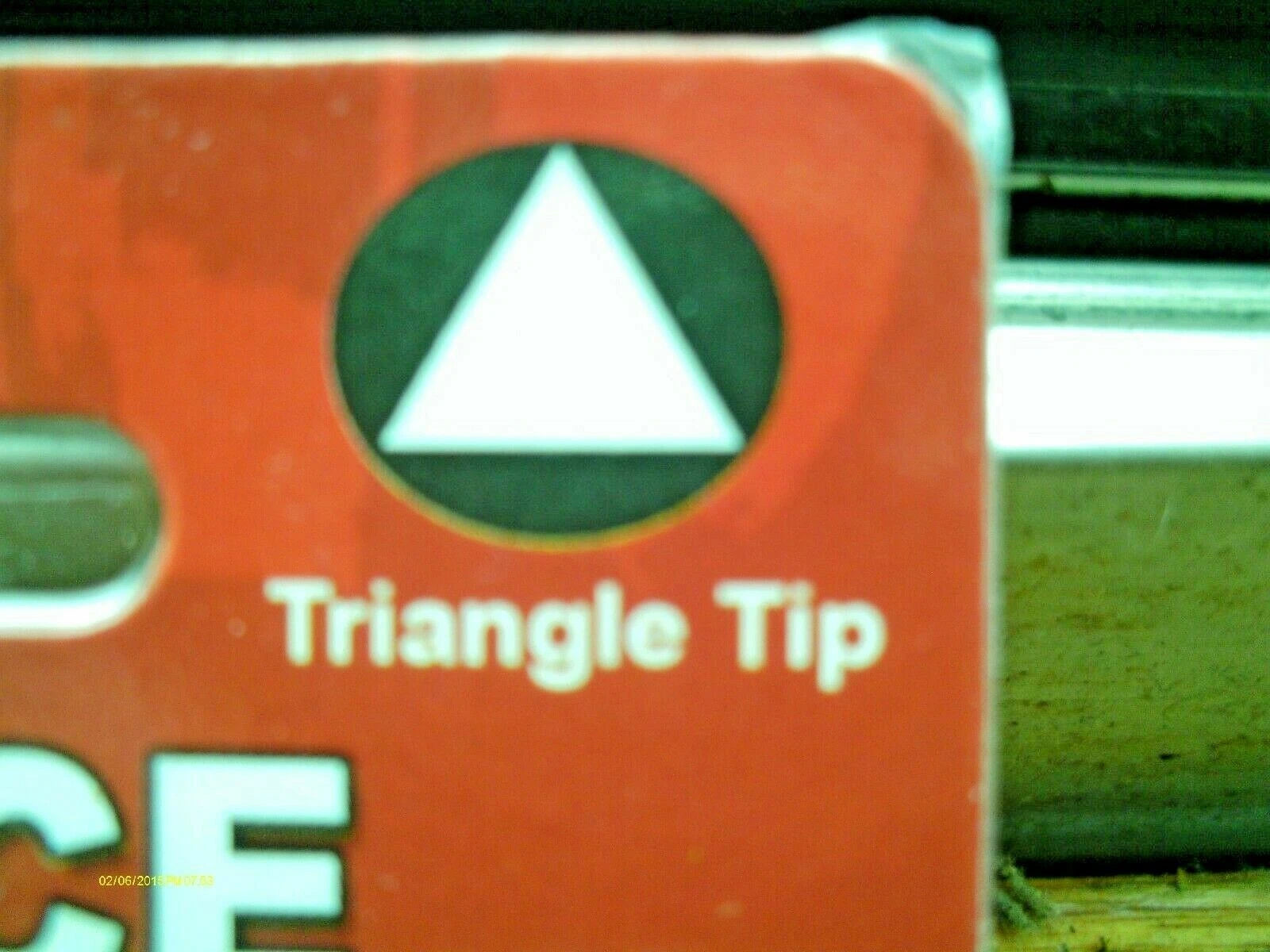 4 Piece Triangle Screwdriver SET with Hex Handle sizes: 1.6, 2.0, 2.2, 2.3 mm