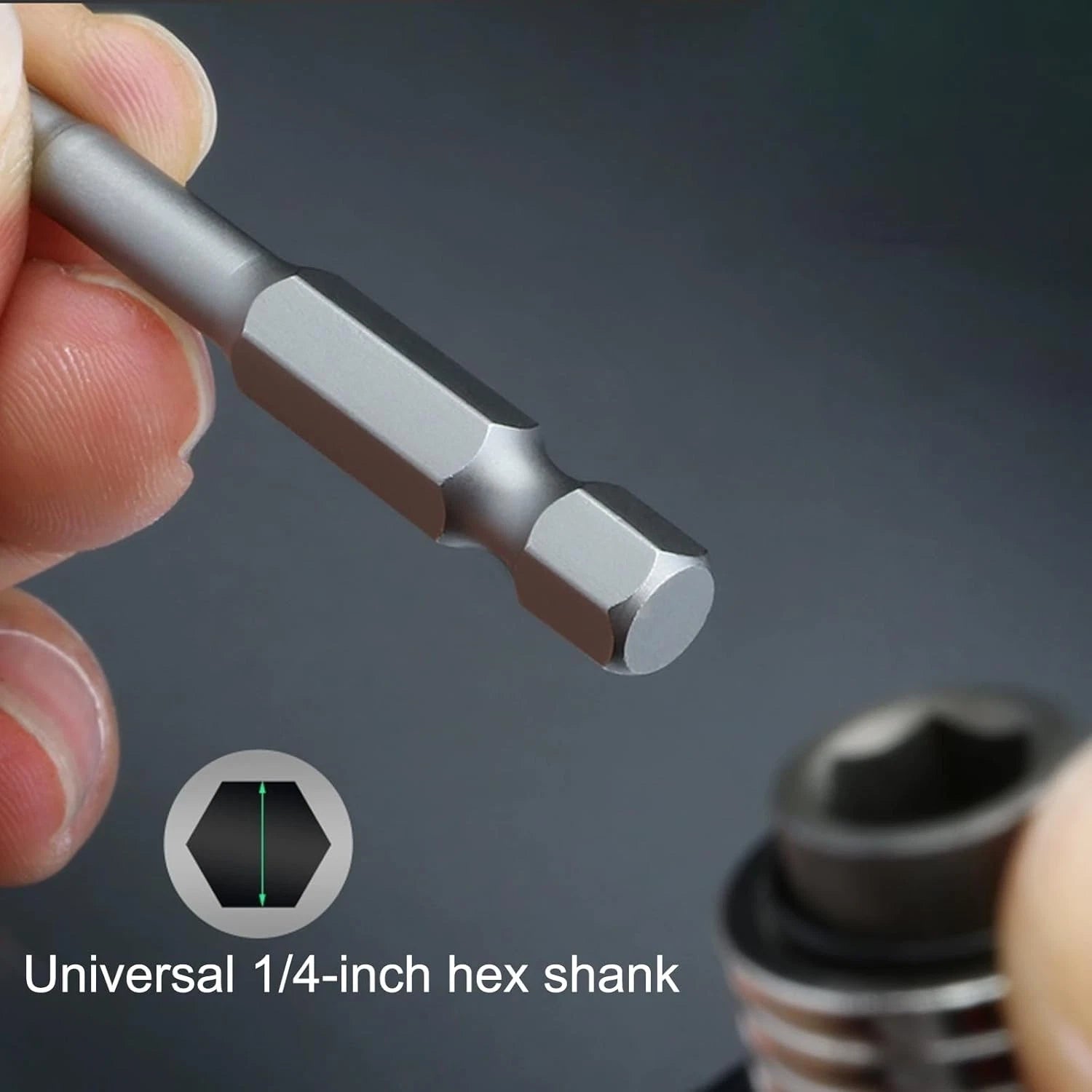 11x Torx Star Head Hex Shank Screwdriver Drill Bit Tool Set Driver Large Torque