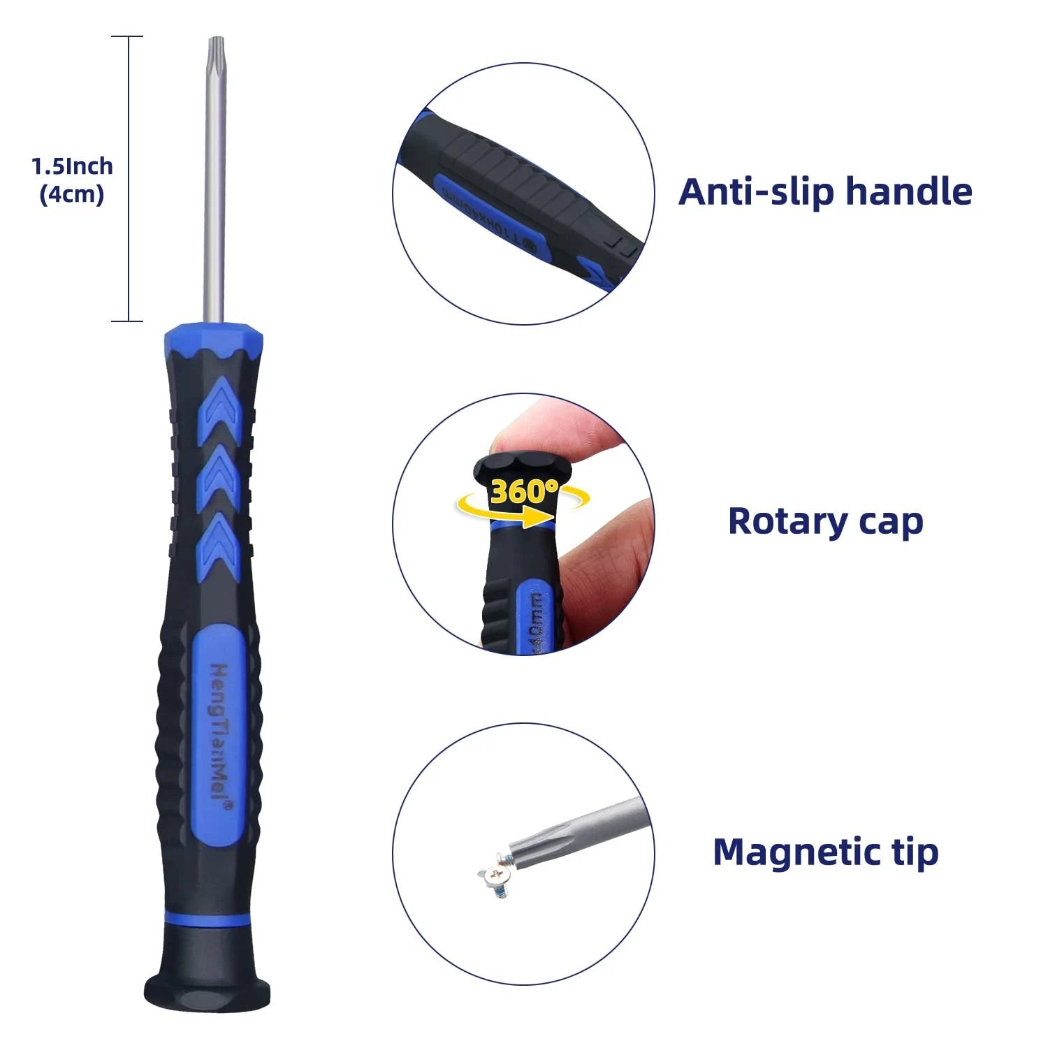 14 in 1 Torx Screwdriver Set with T1 T2 T3 T4 T5 T6 T7 T8 T9 T10 Security Tor...