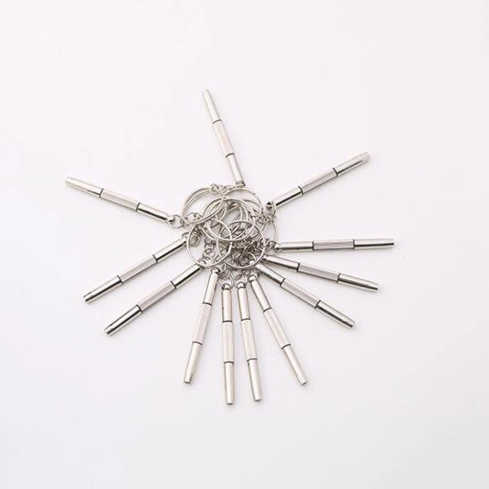 10 Pcs Repair Tool Set Screwdriver Mini Eyeglass Watch Kit Sunglasses Tools