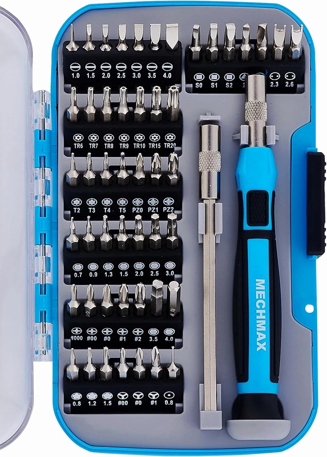 51 Piece Magnetic Precision Screwdriver Set, Electronics Repair Tool Kit