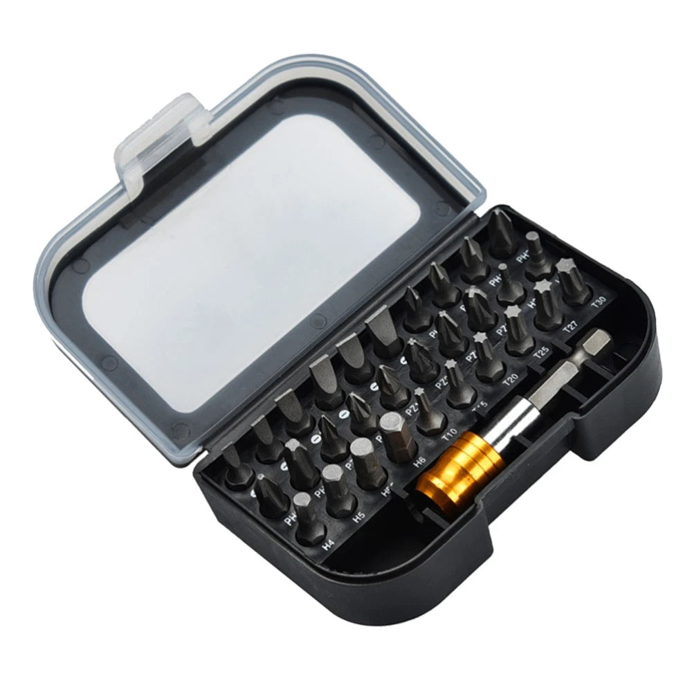31 Pcs Screwdriver Set Repair Tool Screws Power Bit Precision Tools