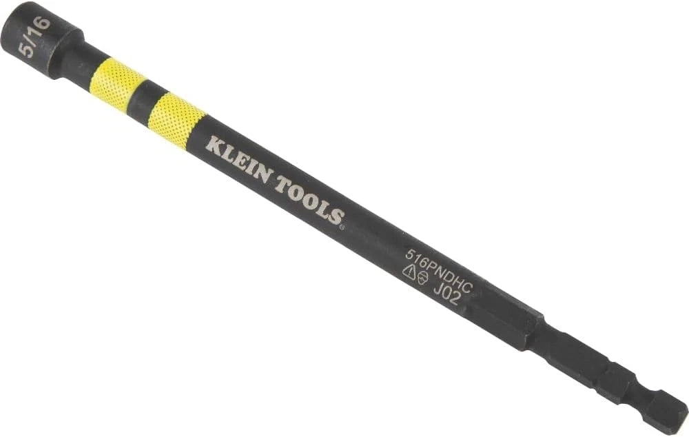 516PNDHC 5/16-Inch Magnetic Color-Coded Power Nut Driver, SAE, Impact-Rated H...