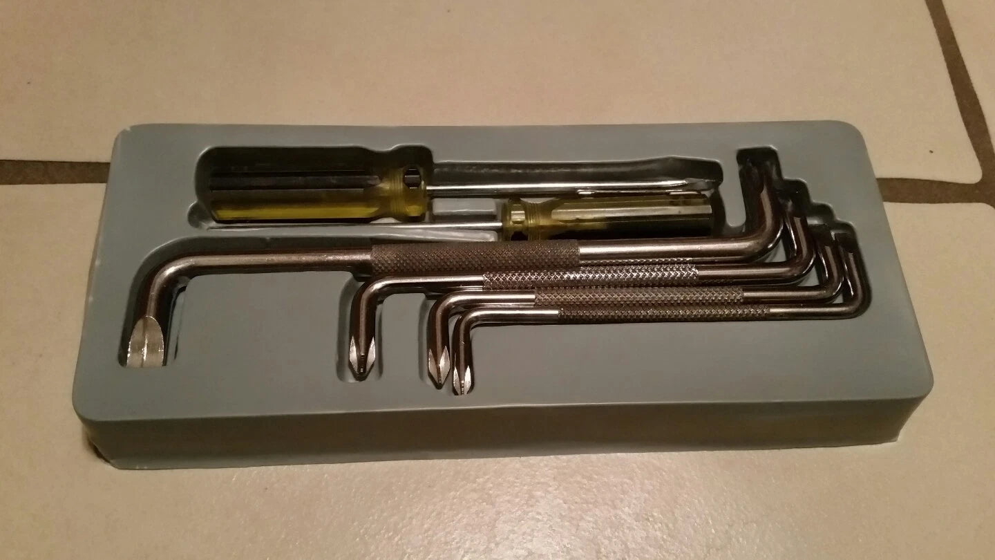 6-Piece SCREWDRIVER SET; 4 PCS OFFSET SCREWDRIVERS &  2 PCS POCKET SCREWDRIVERS