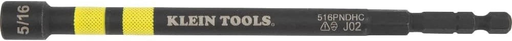 516PNDHC 5/16-Inch Magnetic Color-Coded Power Nut Driver, SAE, Impact-Rated H...
