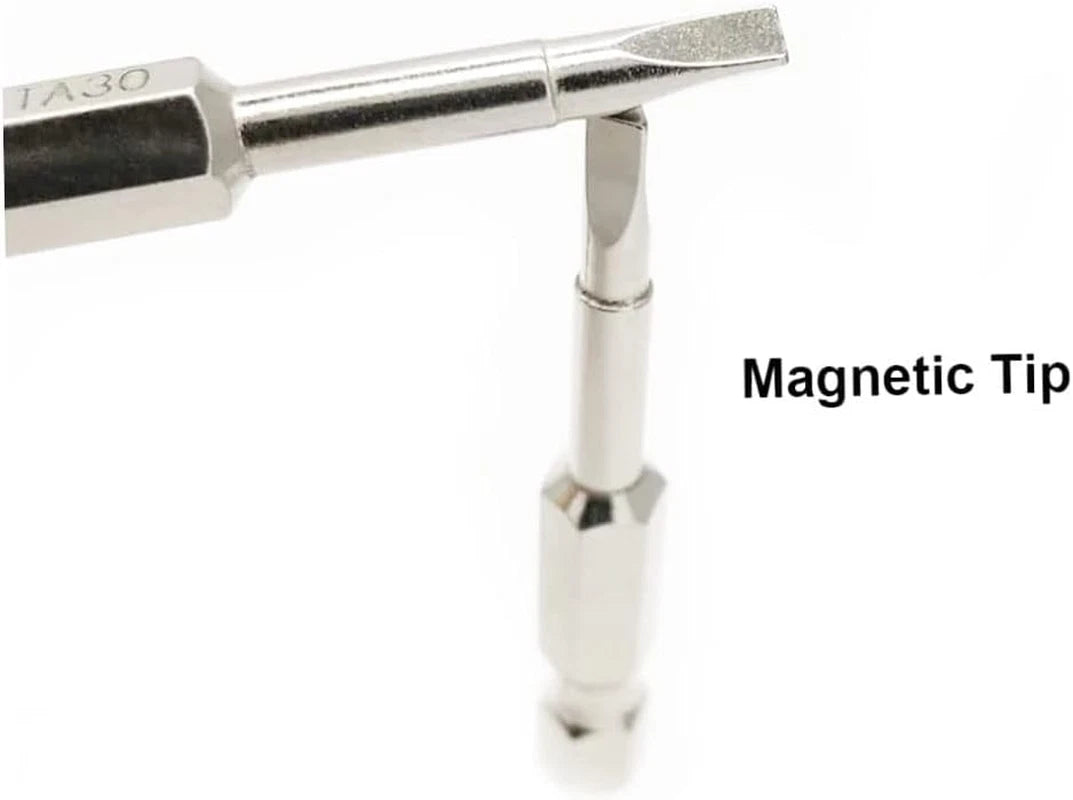 6 Pcs 50Mm 1/4 Hex Shank Magnetic Triangle Head Screwdriver Bit Set S2 Steel Scr