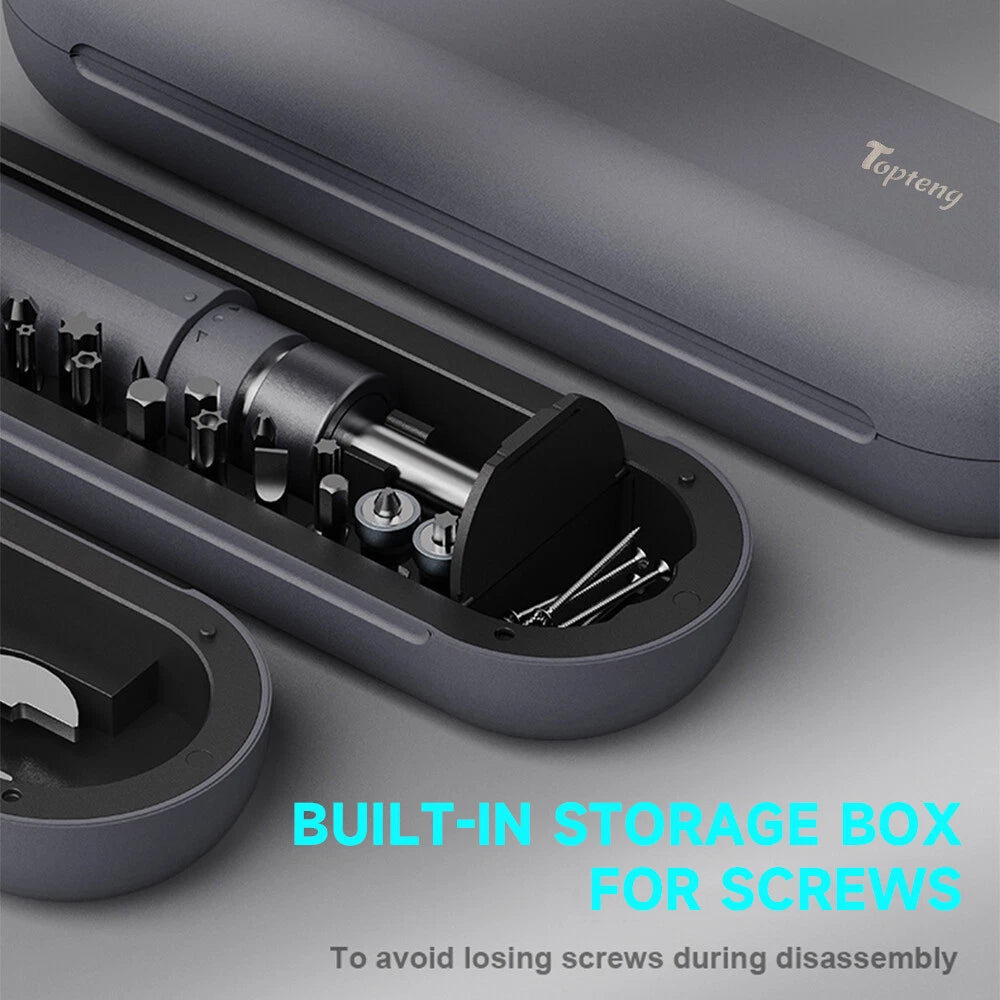 28-in-1 Multifunctional 50Nm Torque Ratchet Screwdriver Set E0