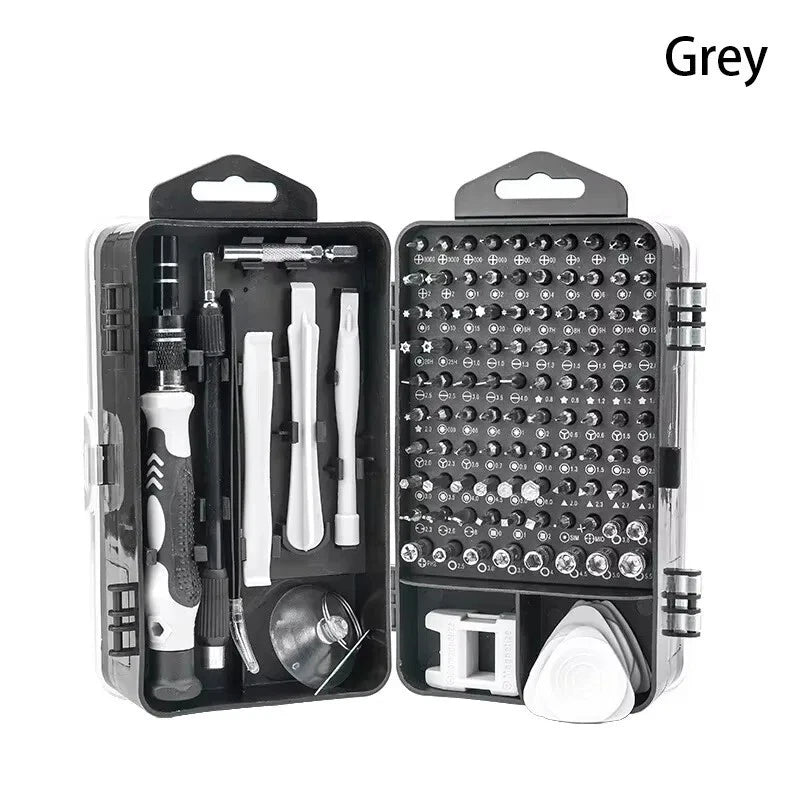 115 in 1 Precision Screwdriver Set PC Phone Laptop Electronics Repair Tool Kit