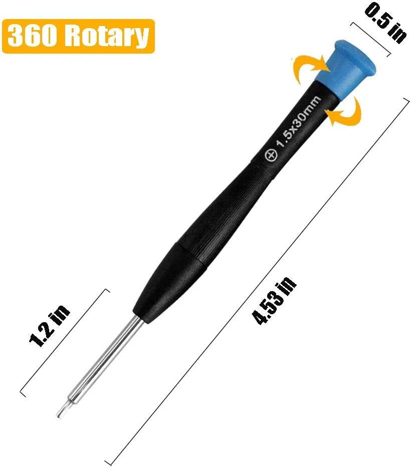 17 PCS Screwdriver Set, Screwdrivers Repair Kit with Different Sizes of Flathead