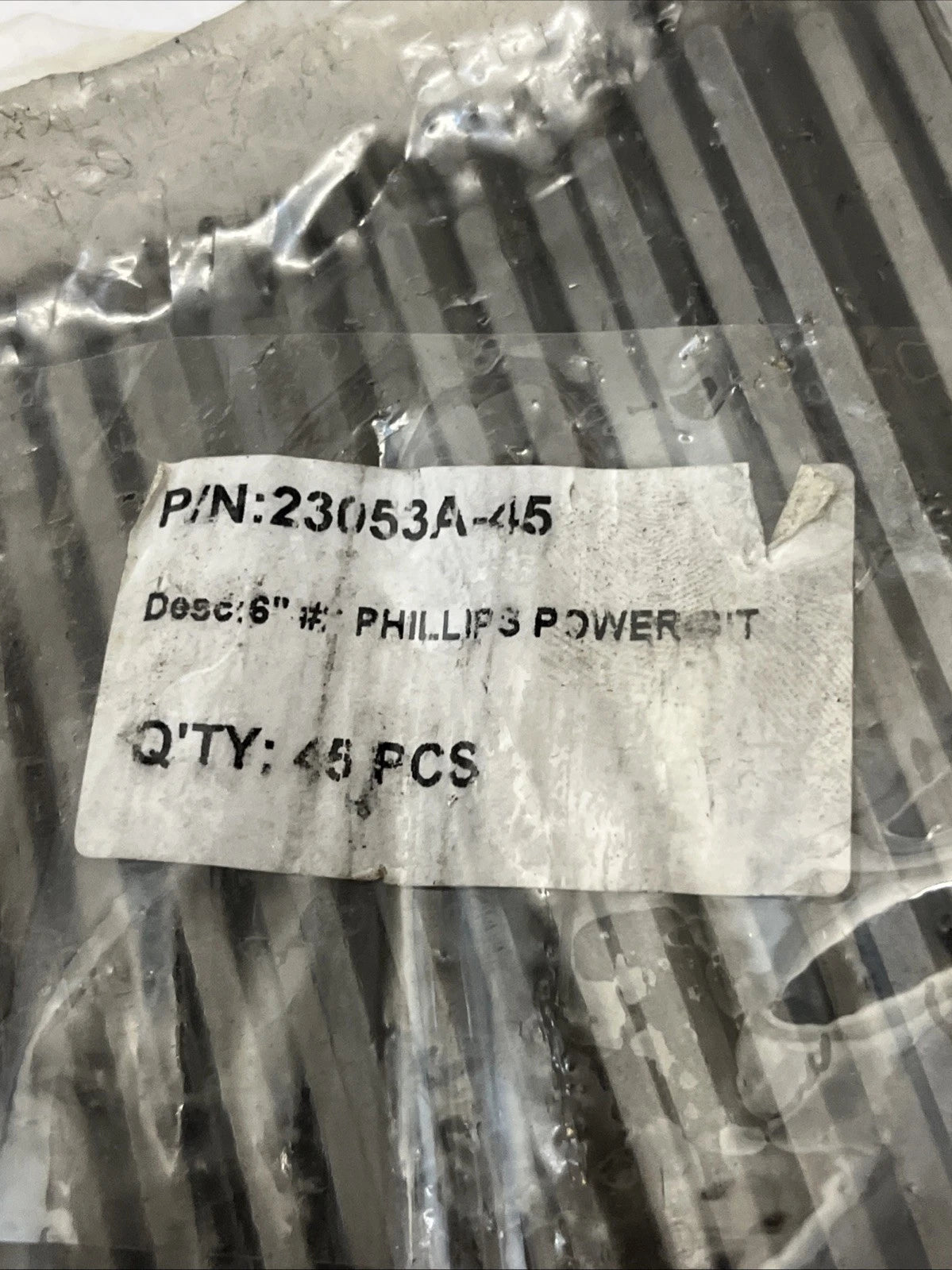 6” Phillips Powerbit Qty 45