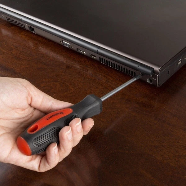 18 Piece Screwdriver Set Magnetic Tips Wall Mount Storage Precision Tool Kit New