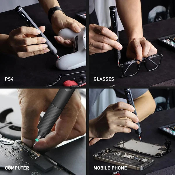 71 in 1 Precision Electric Screwdriver Set Cordless with PC Phone Repair Kit