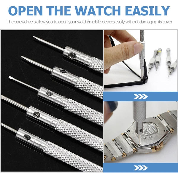 5 Pcs Screwdriver Precise Screwdrivers Eyeglass Repair Screwdrivers Tools Set