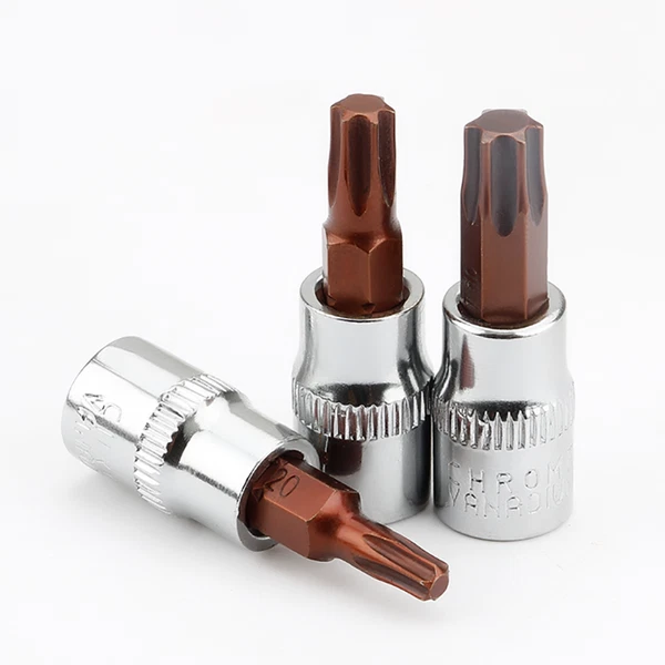 1/4in Square Driver Impact Bit Socket Torx Phillips Pizi Slotted Hex Ratchets