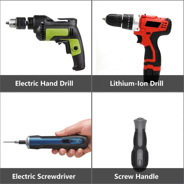 6pcs High-Magnetic Screwdriver Drill Bit Set Anti-Slip Magnetic Screwdriver Set