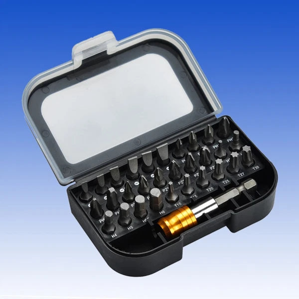 31 Pcs Screwdriver Set Repair Tool Screws Power Bit Precision Tools