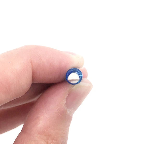 12pcs 45mm x 3mm Mini Slotted Screwdriver Set Blue Repair Tool Magnetic-