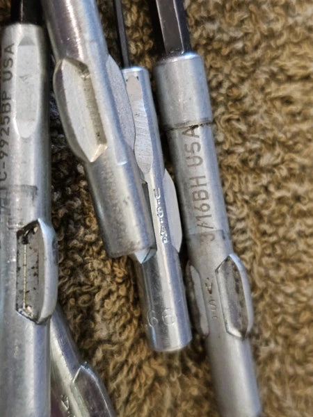 10 Piece Xcelite Hex Allen Nut Driver Set Screwdriver 99 Series Bit 26 25 964 24