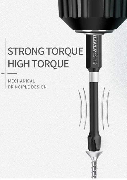 10x  2" Phillips Ph2 #2 Power Impact Bit Industrial magnetic  1/4 Hex 5x Strong