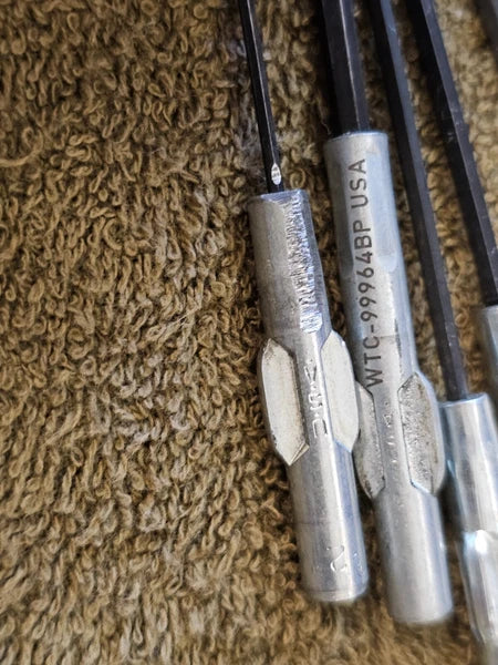 10 Piece Xcelite Hex Allen Nut Driver Set Screwdriver 99 Series Bit 26 25 964 24