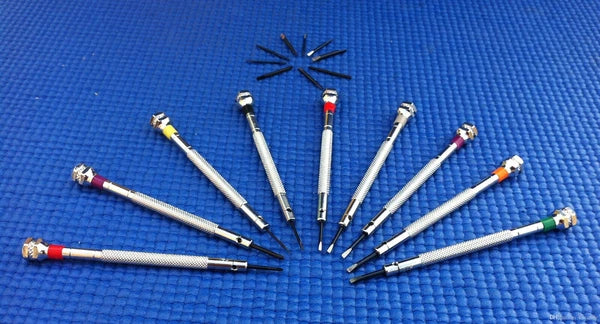 19 Screwdriver Set Eyeglasses Watch Jewelry Watchmaker Repair Precision Tool Kit
