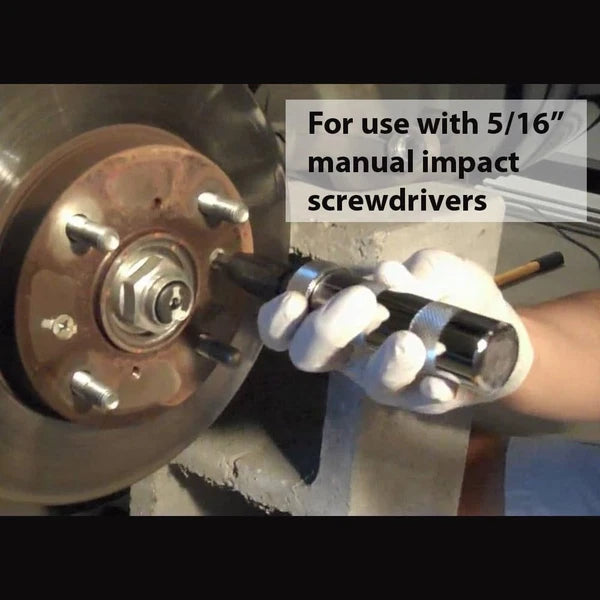 5/16" JIS Impact Screwdriver Bits | Made in Japan | +1 +2 +3 +4-10 (36Mm Long)