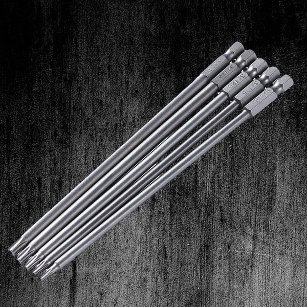5 Pcs Batch Tool Torque Bits Set Screw Driver Drill Star Screwdriver
