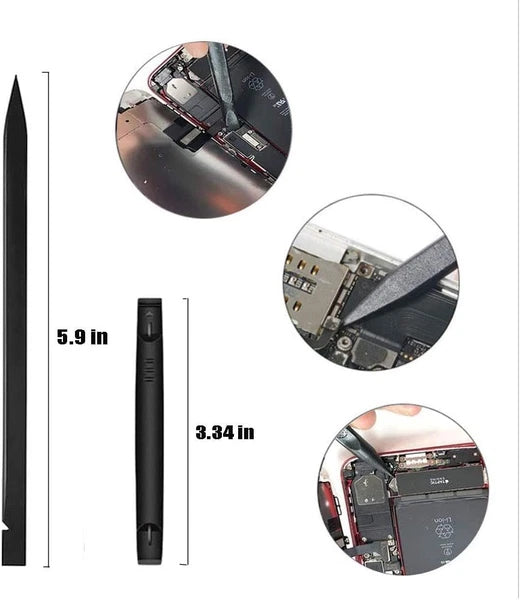 17 PCS Screwdriver Set, Screwdrivers Repair Kit with Different Sizes of Flathead